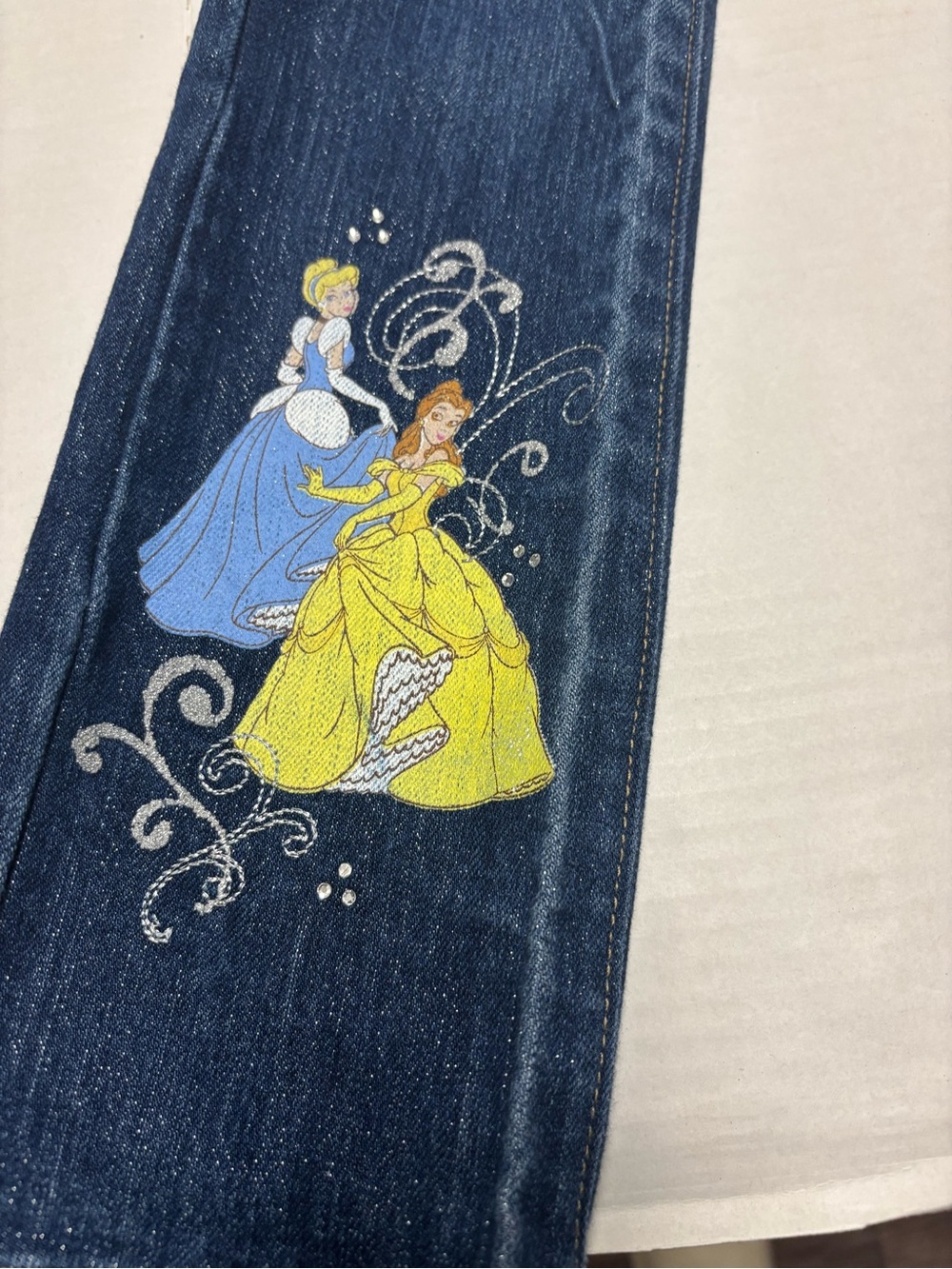 Disney princess jeans size 7 - Picture 3 of 16